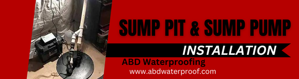 sump pump and sump pit installation